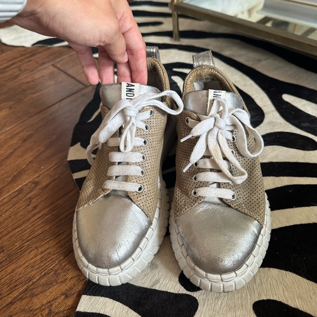 Andia Flora Platform Sneakers